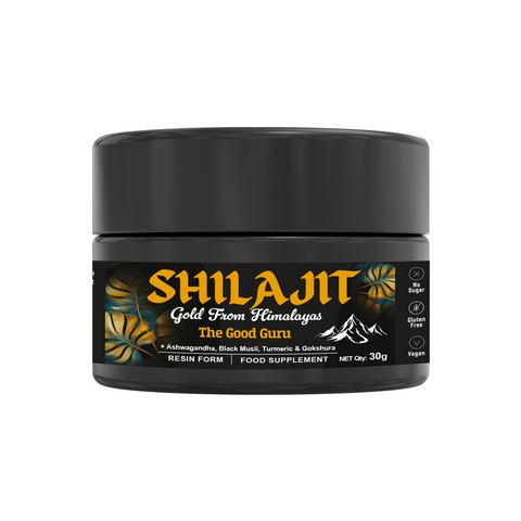 The Good Guru Gold Shilajit + KSM66 Ashwagandha Resin