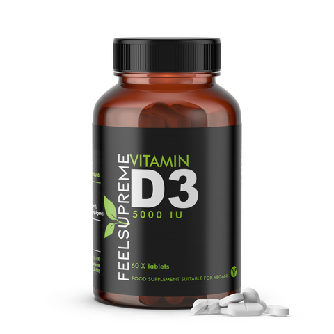 Feel supreme Vitamin D3 5000iu