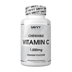 Savvy Essentials Chewable Vitamin C 1000mg (180 Tabs)